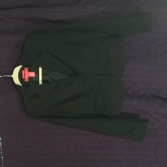 😝 'A line' black dinner jacket.  Sz. 6 womens - Picture 2 of 8